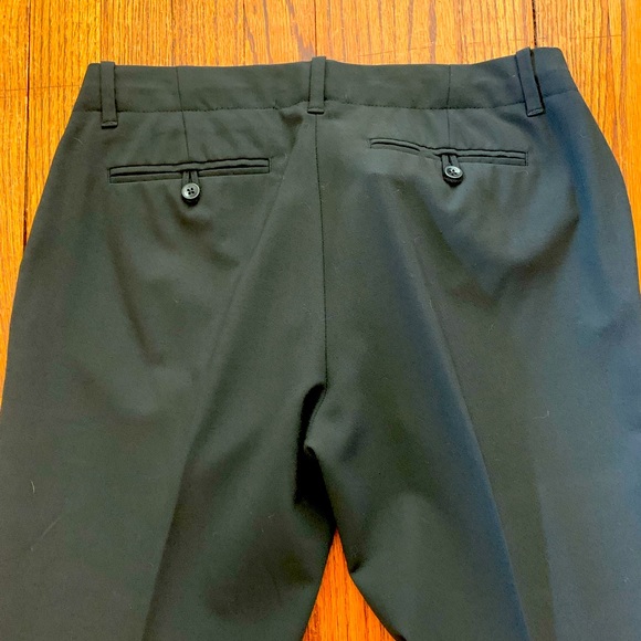 GAP Black Casual Pants Sz 6 Straight Leg - Picture 8 of 13